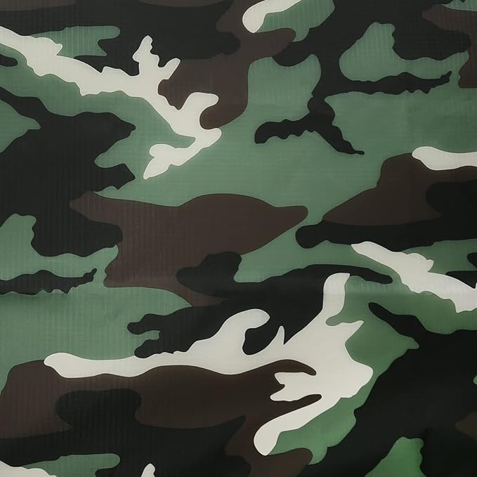 Tissu imperméable camouflage